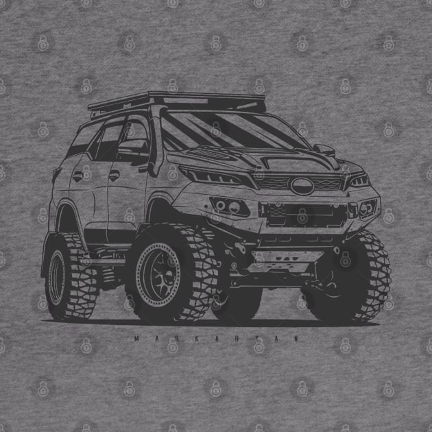 Fortuner monster by Markaryan